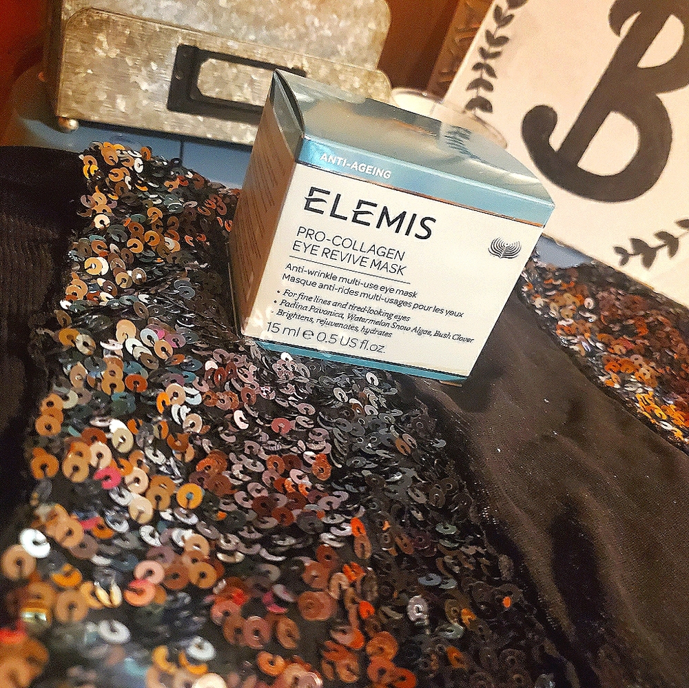 NIB Elemis pro- collagen eye revive mask